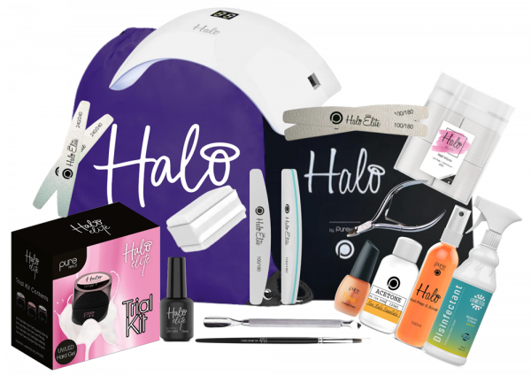 Halo Elite Hard Gel Student Kit with Lamp